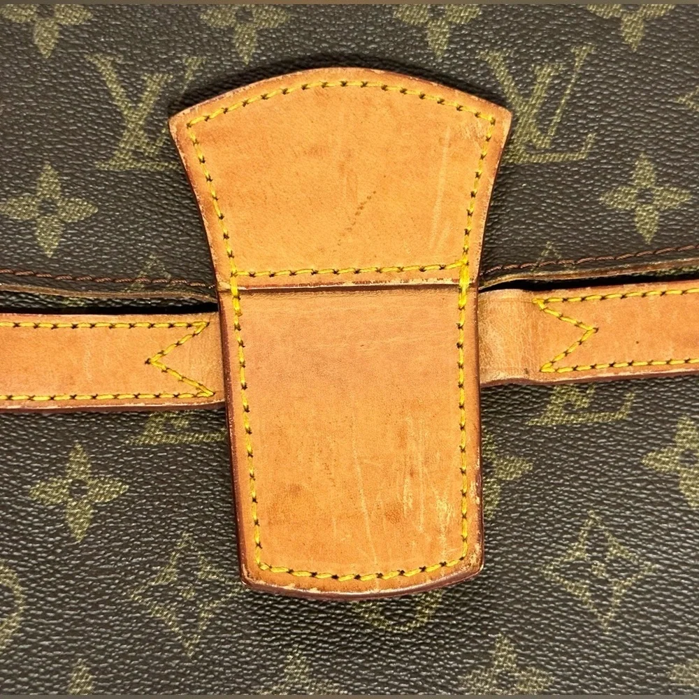 Louis Vuitton Ministre Porte Monogram Vintage Portfolio Document Briefcase RARE!